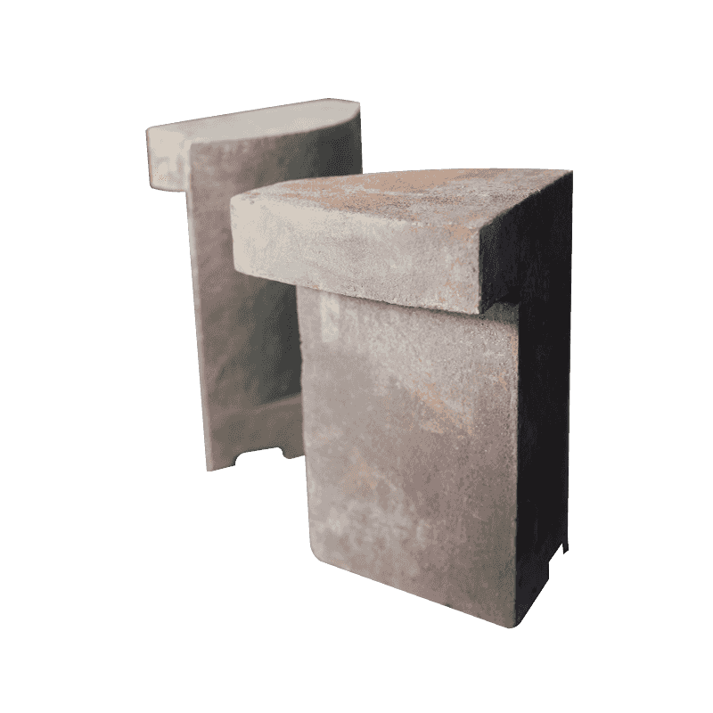 Verticale as-impactbreker Hoog chroom perifere beschermplaat