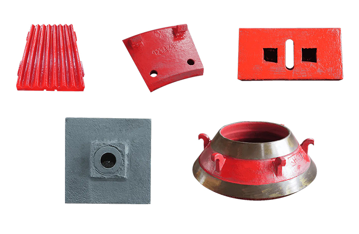 Gietstukken van hoog mangaanstaal