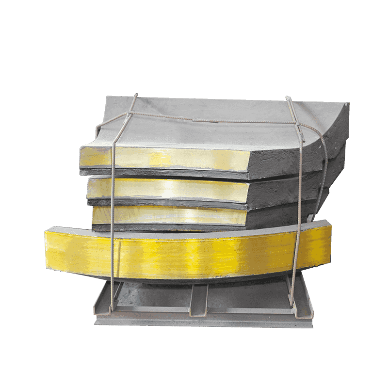 Hoge chroomvoering voor impactbreker